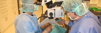 Dr. Osvald beim OP